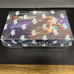 Commander Legends Booster Box Draft Boosters Sealed - Image 1