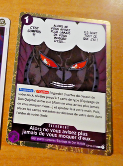 ONE PIECE CARD GAME RARE HOLO CARTE FRANCAISE OP10-078 R FR JCC NM - Image 1