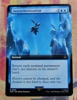 Desynchronization (Extended Art) MTG Universes Beyond: Assassin's Creed (NM) - Image 1