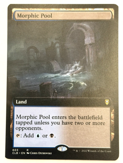 Morphic Pool (Extended Art) - Commander Legends: Battle for Baldur's Gate (CLB) - Image 1