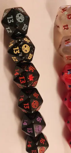 22 Mtg Spin Down Dice Spiderman, TMNT, Avatar, Bloomburrow Regular And Oversize - Image 3