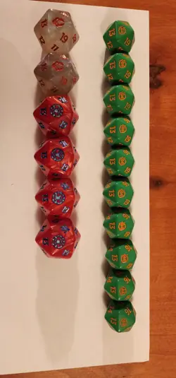 22 Mtg Spin Down Dice Spiderman, TMNT, Avatar, Bloomburrow Regular And Oversize - Image 4