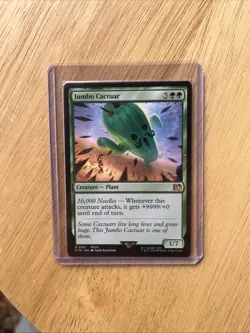 Magic the Gathering Final Fantasy Jumbo Cactuar - Image 1