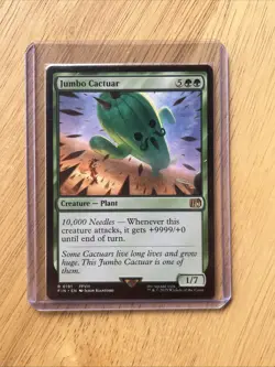 Magic the Gathering Final Fantasy Jumbo Cactuar - Image 2