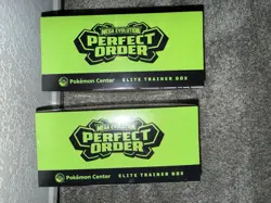Pokemon Perfect Order Pokemon Center Exclusive Elite Trainer Box ETB - Image 5