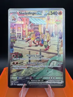 Skeledirge ex - 258/193 - SV02: Paldea Evolved Illustration Rare Pokemon Card - Image 1