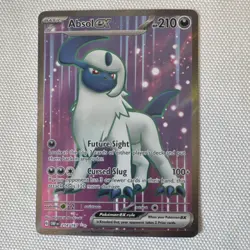 Pokemon Absol ex 214/197 SV03: Obsidian Flames Ultra Rare Holo EX 210 HP - Image 1