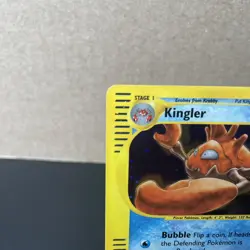 Pokemon TCG Kingler 015/165 Expedition Base Set Holo LP/NM - Image 3