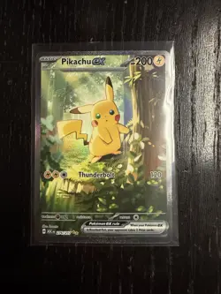 Pikachu EX 276/217 Mega Evolutions: Ascended Heroes Special Illustration Rare - Image 3