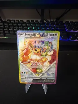 Pokemon TCG Eevee ex #174 Scarlet & Violet Promo EX Holo 2023 - Image 1