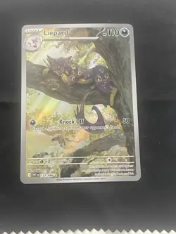 Pokemon TCG Liepard 137/086 SV11W White Flare 110 HP Illustration Rare Holo Eng… - Image 1