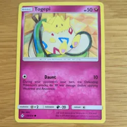 TOGEPI 136/214 POKEMON CARD (UNBROKEN BONDS SET) - Image 2