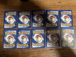 Pokemon TCG Card Lot Vintage Holos English WOTC MP - Image 4