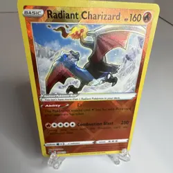 Pokemon Radiant Charizard Crown Zenith 020/159 Radiant Rare Holo - Image 3