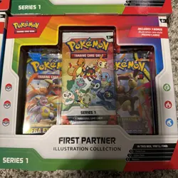 4x Pokemon TCG First Partner Illustration Collection Series 1 Box - Image 2