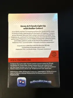 Pokemon TCG: S&V Prismatic Evolutions Booster Bundle (6pks) Factory Sealed - Image 2