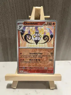 Chandelure - 018/086 Reverse Holo - SV White Flare - Pokemon TCG NM - Image 1