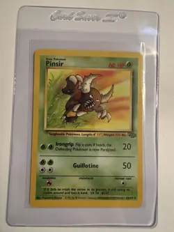 Pokemon Pinsir 25/64 Jungle Rare Unlimited 60 HP English 1999 WOTC - Image 1