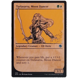 x4 Trelasarra, Moon Dancer (Showcase) AFR MTG M/NM Playset Uncommon Multi-color - Image 1