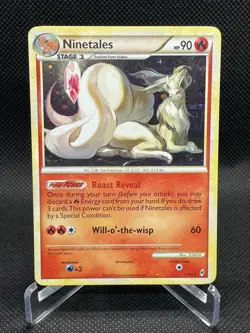 Ninetales Pokemon TCG 17/95 Call of Legends Holo-NM - Image 1
