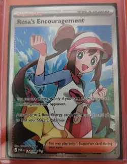 Pokemon Perfect Order Rosa's Encouragement Trainer Full Art Set - Image 3