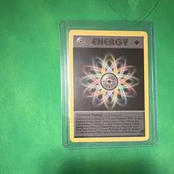 Pokemon Rainbow Energy Rare 1st Edition Regular 80/82 Team Rocket - Image 1