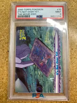 It's Not Over Yet... 2000 Topps Pokemon PSA 9 - Image 1