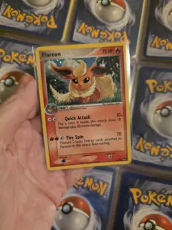 Pokemon TCG Flareon Pop Series Promos 3 2 Holo Rare * 2006 - Image 1