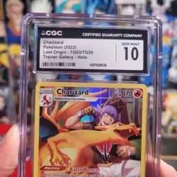 CGC 10 Charizard TG03/TG30 Lost Origin Trainer Gallery GEM MINT Pokemon - Image 5