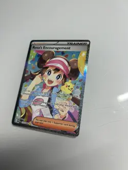 Rosa's Encouragement 123/088 Special Illustration Rare SIR Full Art Pokemon NM - Image 3