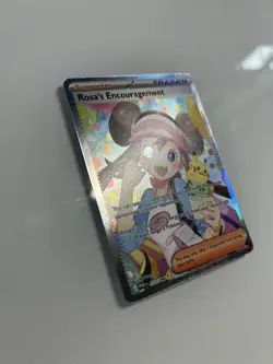 Rosa's Encouragement 123/088 Special Illustration Rare SIR Full Art Pokemon NM - Image 4