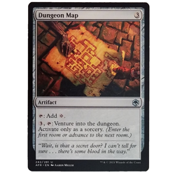 x4 Dungeon Map AFR MTG M/NM Playset Uncommon Colorless Artifact TCG CCG - Image 1