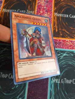 Yu-Gi-Oh! TCG Amazoness Queen DREV-EN032 Super Rare Unlimited Near Mint - Image 2