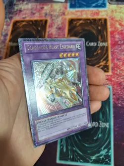 Yu-Gi-Oh! TCG Gladiator Beast Essedarii EXVC-EN086 Ultimate Rare Unlimited NM - Image 3