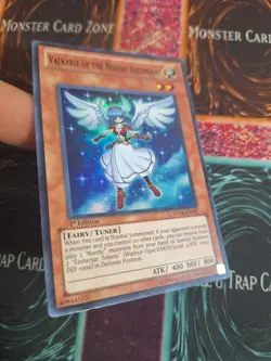 Yu-Gi-Oh! TCG Valkyrie of the Nordic Ascendant STOR-EN017 Super Rare 1st Ed NM - Image 2