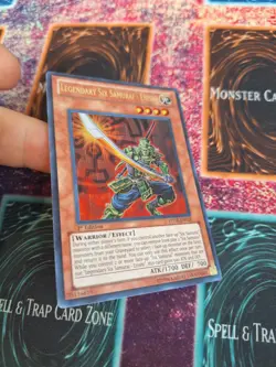 Yu-Gi-Oh! Legendary Six Samurai - Enishi STOR-EN021 Ultra Rare 1st Edition NM - Image 2