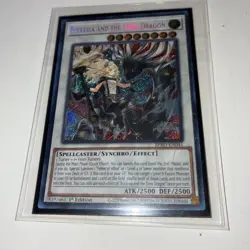 Yu-Gi-Oh! Ecclesia and the Dark Dragon Secret Rare BPRO-EN041 1st Edition - Image 3