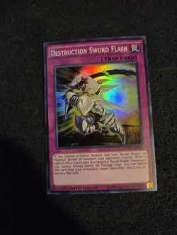 Destruction Sword Flash - CORE-ENSE4 - Super Rare - Limited Edition Yu-Gi-Oh NM - Image 1