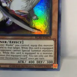 Dragon Buster Destruction Sword BLAR-EN079 Ultra Rare 1st Edition LP Yugioh TCG - Image 4
