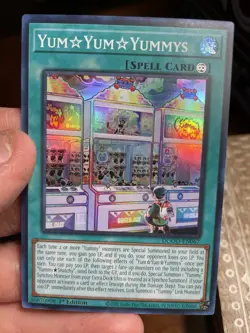Yu-Gi-Oh! Yum Yum Yummys Super Rare DOOD-EN067 1st Edition - Image 1
