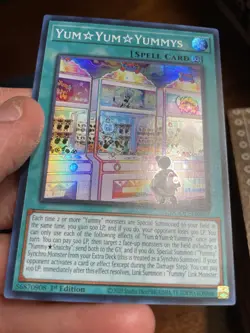 Yu-Gi-Oh! Yum Yum Yummys Super Rare DOOD-EN067 1st Edition - Image 2