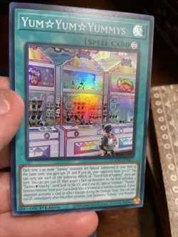 Yu-Gi-Oh! Yum Yum Yummys Super Rare DOOD-EN067 1st Edition - Image 3