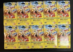 10x One Piece TCG OP15-EB04 Adventure on Kami's Island Sleeved Booster Packs! - Image 1