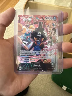 OP15-022 Brook Alt Art Leader Adventure on Kami’s Island One Piece TCG English - Image 1