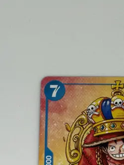 Monkey.D.Luffy 2nd Anniversary Stamped Promo P-043 - One Piece TCG - English LP - Image 2