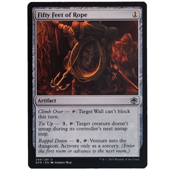 x4 Fifty Feet of Rope AFR MTG M/NM Playset Uncommon Colorless Artifact TCG CCG - Image 1
