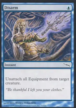 Disarm - Medium Play MTG Mirrodin - Image 1