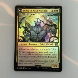 Foil Exdeath, Void Warlock X4 Magic The Gathering MTG Final Fantasy NM+ - Image 1