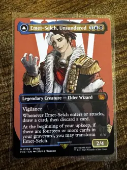 Emet-Selch, Unsundered 0394 (Borderless, Non-foil) MTG Magic Final Fantasy - Image 1