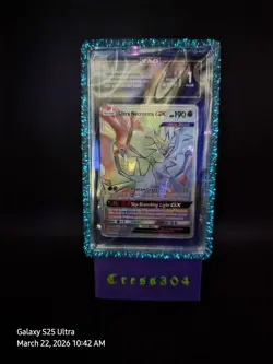 Pokemon Ultra Necrozma GX 140/131 SM-Forbidden Light Secret Rare TAG 1 - Image 1